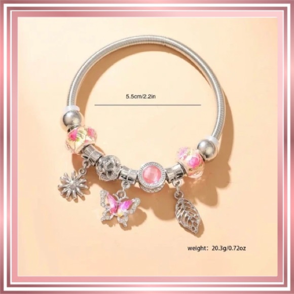 ELLA’ Women’s Charm Bracelet - Picture 3 of 4